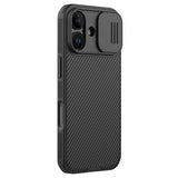 iPhone 17 Nillkin CamShield Pro Hybrid Cover - Sort