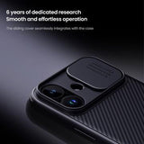 iPhone 17 Nillkin CamShield Pro Hybrid Cover - Blå