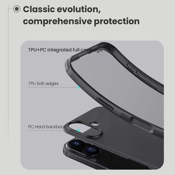 iPhone 17 Nillkin Super Frosted Shield Pro Hybrid Cover - Blå
