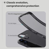 iPhone 17 Nillkin Super Frosted Shield Pro Hybrid Cover - Blå