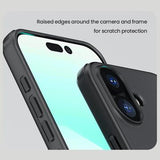 iPhone 17 Nillkin Super Frosted Shield Pro Hybrid Cover - Blå