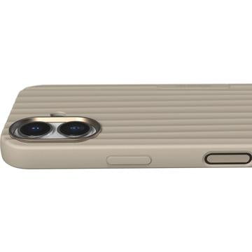 iPhone 17 Nudient Bold Cover - MagSafe-kompatibel - Linen Beige