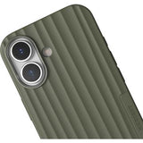 iPhone 17 Nudient Bold Cover - MagSafe-kompatibel - olivengrøn