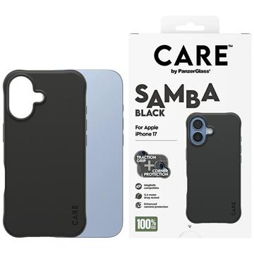 iPhone 17 PanzerGlass Care Fashionable Samba Cover - MagSafe-kompatibel - Sort