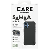 iPhone 17 PanzerGlass Care Fashionable Samba Cover - MagSafe-kompatibel - Sort