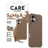 iPhone 17 PanzerGlass Care Fashionable Samba Cover - MagSafe-kompatibel - Espresso