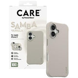 iPhone 17 PanzerGlass Care Fashionable Samba Cover - MagSafe-kompatibel - Vanilje