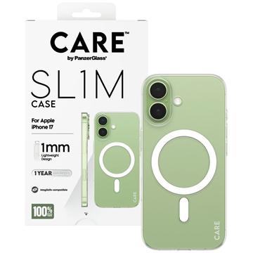 iPhone 17 PanzerGlass Care SL1M Cover - MagSafe-kompatibel - gennemsigtig