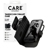 iPhone 17 PanzerGlass Care Tango 2-i-1 pungetui - MagSafe-kompatibel - Sort