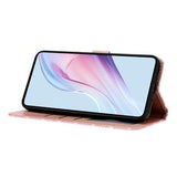 iPhone 17 Pung Etui med Prikket Mønster - Pink