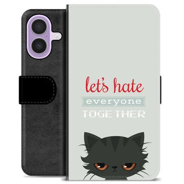 iPhone 17 Premium Flip Cover med Pung - Vred Kat