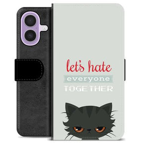 iPhone 17 Premium Flip Cover med Pung - Vred Kat