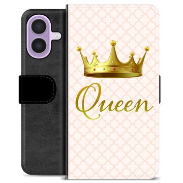 iPhone 17 Premium Flip Cover med Pung - Dronning