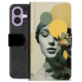 iPhone 17 Premium Flip Cover med Pung - Vintage Stemning
