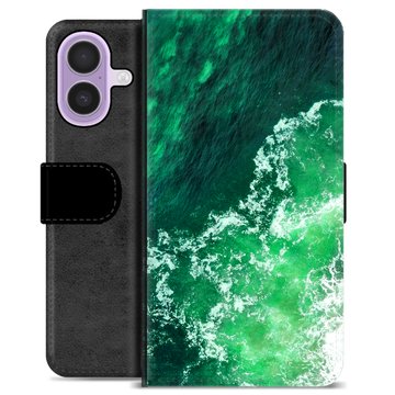 iPhone 17 Premium Flip Cover med Pung - Bølger