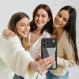 iPhone 17 Pro 360 Beskyttelse Cover - Pink / Klar