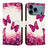 iPhone 17 Pro Wonder Series Pung - Rosensommerfugle