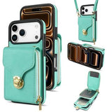 iPhone 17 Pro Alt-i-et cover med pung og rem - Mynte