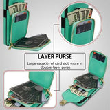 iPhone 17 Pro Alt-i-et cover med pung og rem - Mynte