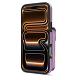 iPhone 17 Pro Alt-i-et cover med pung og rem - Lilla