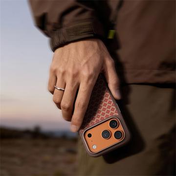 iPhone 17 Pro Benks Y3 Aramidfiber vævet MagSafe Cover - Orange