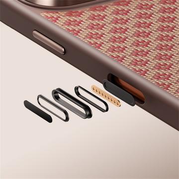 iPhone 17 Pro Benks Y3 Aramidfiber vævet MagSafe Cover - Orange
