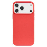 iPhone 17 Pro Biologisk Nedbrydeligt Cover - Rød