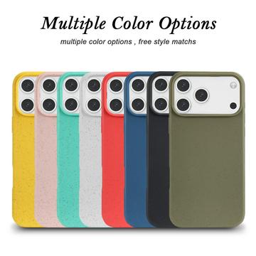 iPhone 17 Pro Biologisk Nedbrydeligt Cover - Gul