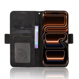 iPhone 17 Pro Kortholder Pung Etui - Sort