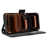 iPhone 17 Pro Kortholder Pung Etui - Sort