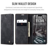 iPhone 17 Pro Caseme 013 Series Pung - Sort