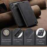iPhone 17 Pro Caseme 013 Series Pung - Sort