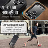 iPhone 17 Pro Caseme 013 Series Pung - Sort