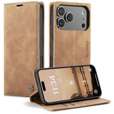 iPhone 17 Pro Caseme 013 Series Pung - Brun