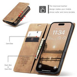 iPhone 17 Pro Caseme 013 Series Pung - Brun