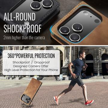 iPhone 17 Pro Caseme 013 Series Pung - Brun