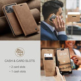 iPhone 17 Pro Caseme 013 Series Pung - Brun