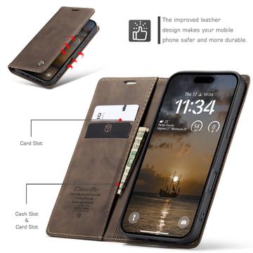 iPhone 17 Pro Caseme 013 Series Pung - Kaffe