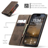 iPhone 17 Pro Caseme 013 Series Pung - Kaffe