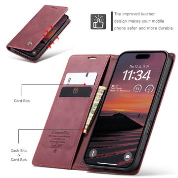 iPhone 17 Pro Caseme 013 Series Pung - Vinrød