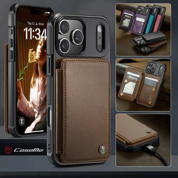 iPhone 17 Pro Caseme C22-etui RFID-kortpung - brun