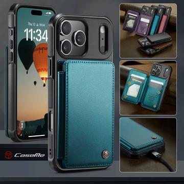 iPhone 17 Pro Caseme C22-etui RFID-kortpung - grøn