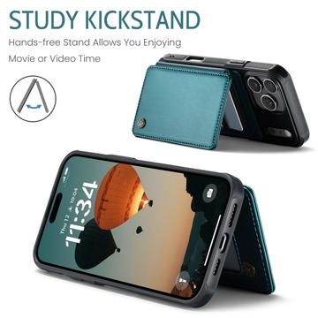 iPhone 17 Pro Caseme C22-etui RFID-kortpung - grøn