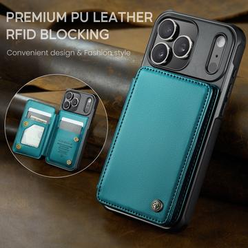 iPhone 17 Pro Caseme C22-etui RFID-kortpung - grøn