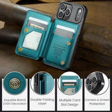 iPhone 17 Pro Caseme C22-etui RFID-kortpung - grøn