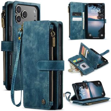 iPhone 17 Pro Caseme C30 Multifunktionel Pung - Blå
