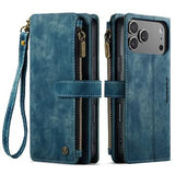 iPhone 17 Pro Caseme C30 Multifunktionel Pung - Blå