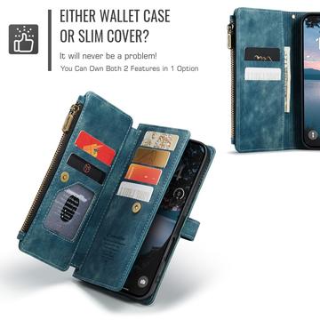 iPhone 17 Pro Caseme C30 Multifunktionel Pung - Blå