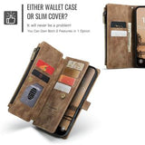 iPhone 17 Pro Caseme C30 Multifunktionel Pung - Brun