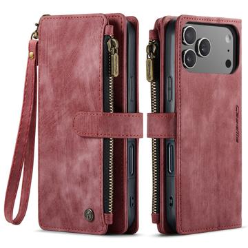 iPhone 17 Pro Caseme C30 Multifunktionel Pung - Rød